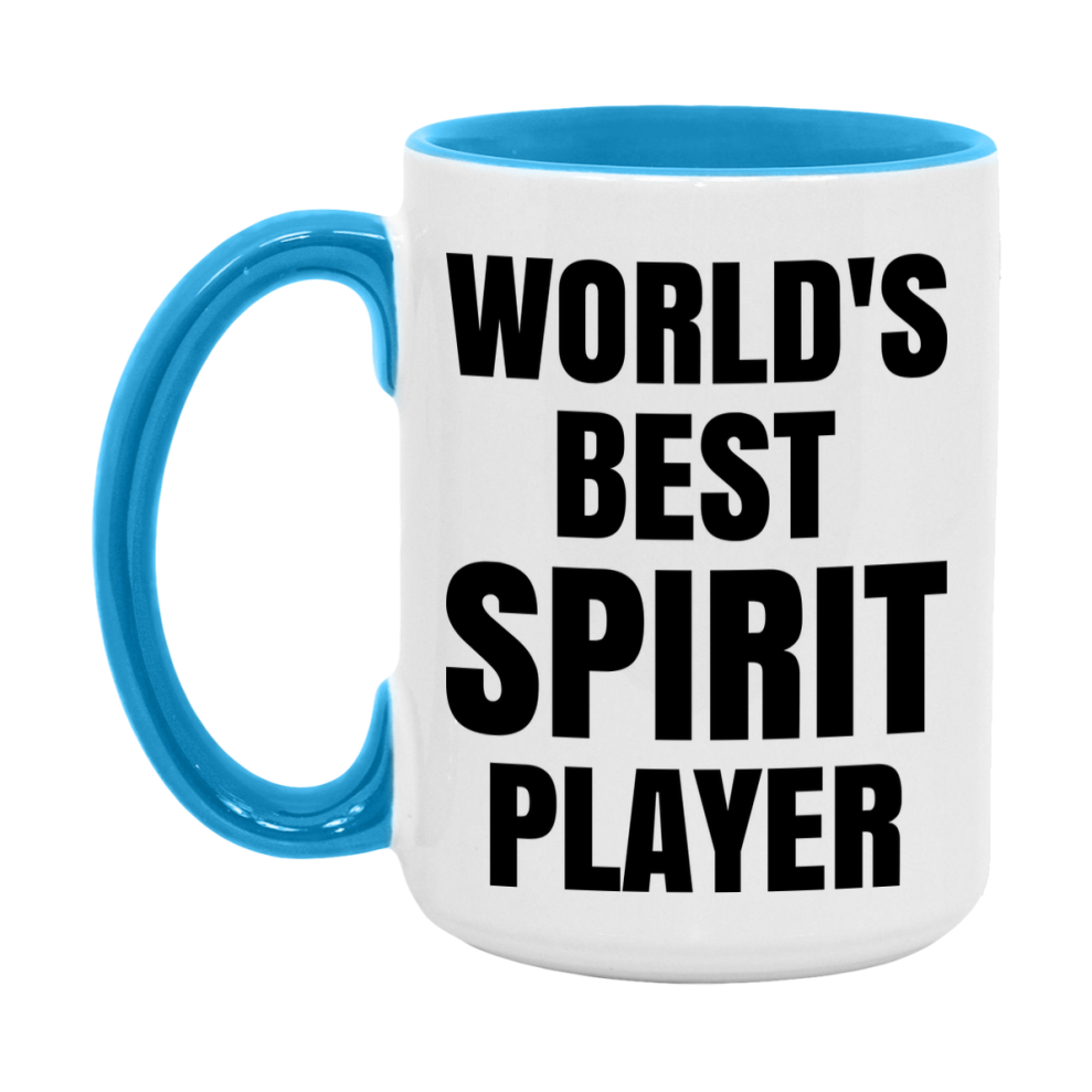 Funny Game Board Mug, World's Okayest Spirit Player, 11Oz Or 15Oz Ceramic Coffee Cup