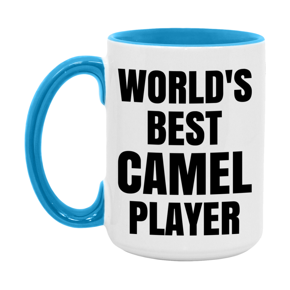 Funny Game Board Mug, World's Okayest Camel Player, 11Oz Or 15Oz Ceramic Coffee Cup