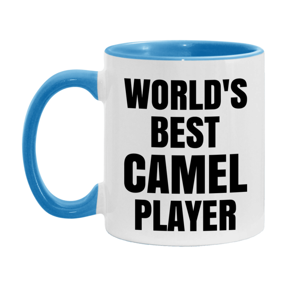 Funny Game Board Mug, World's Okayest Camel Player, 11Oz Or 15Oz Ceramic Coffee Cup