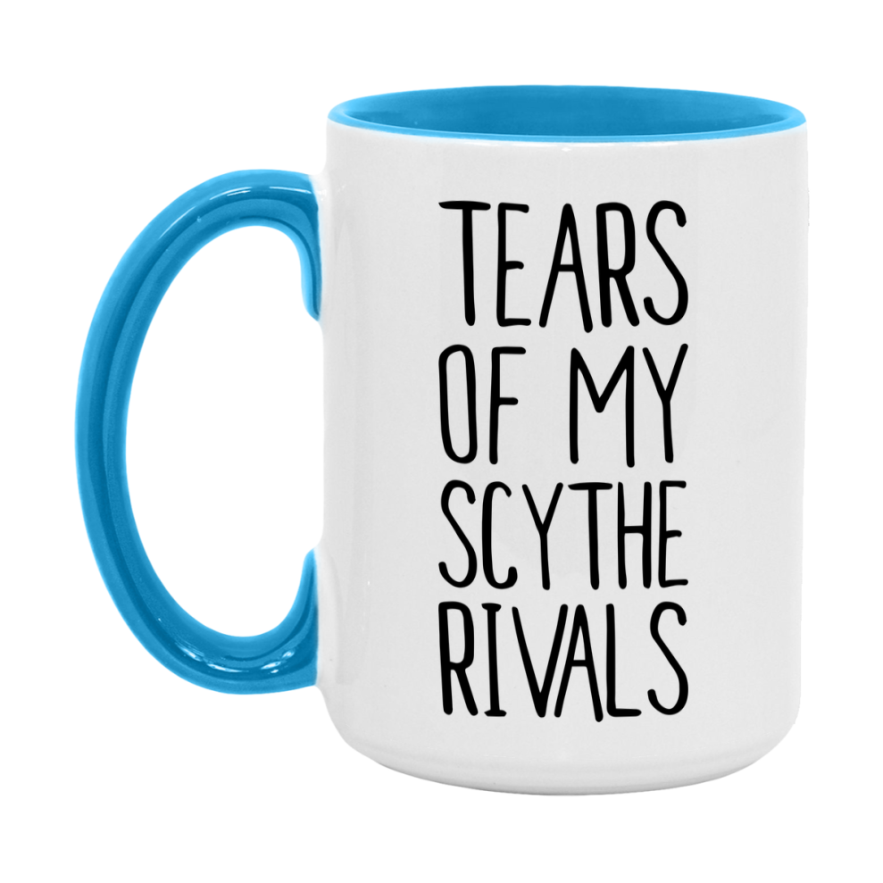 Funny Scythe Gameboard Mug – Tears Of My Scythe Rivals, 11Oz Or 15Oz White Ceramic Coffee Cup Gift