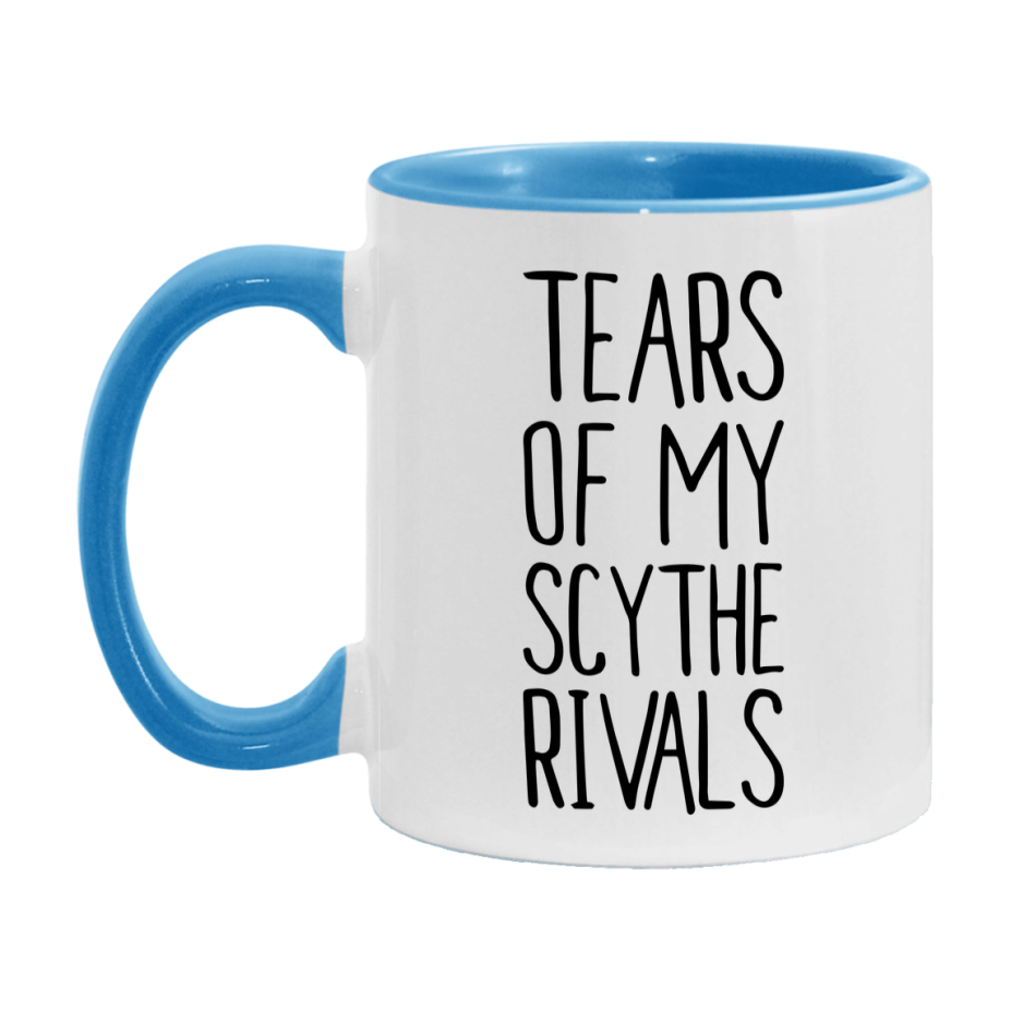 Funny Scythe Gameboard Mug – Tears Of My Scythe Rivals, 11Oz Or 15Oz White Ceramic Coffee Cup Gift