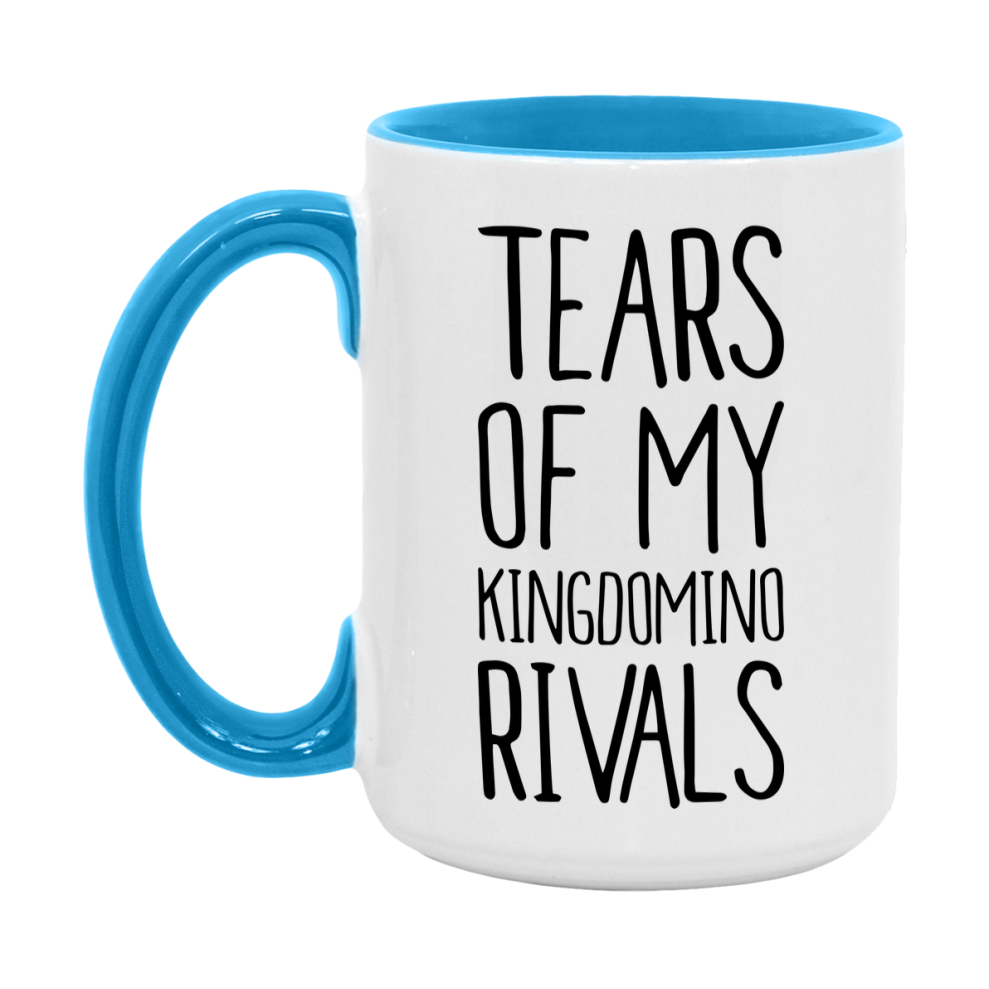 Funny Kingdomino Gameboard Mug – Tears Of My Kingdomino Rivals, 11Oz Or 15Oz White Ceramic Coffee Cup Gift