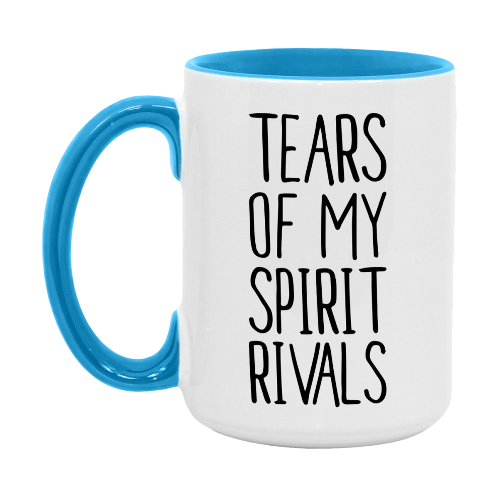 Funny Spirit Gameboard Mug – Tears Of My Spirit Rivals, 11Oz Or 15Oz White Ceramic Coffee Cup Gift