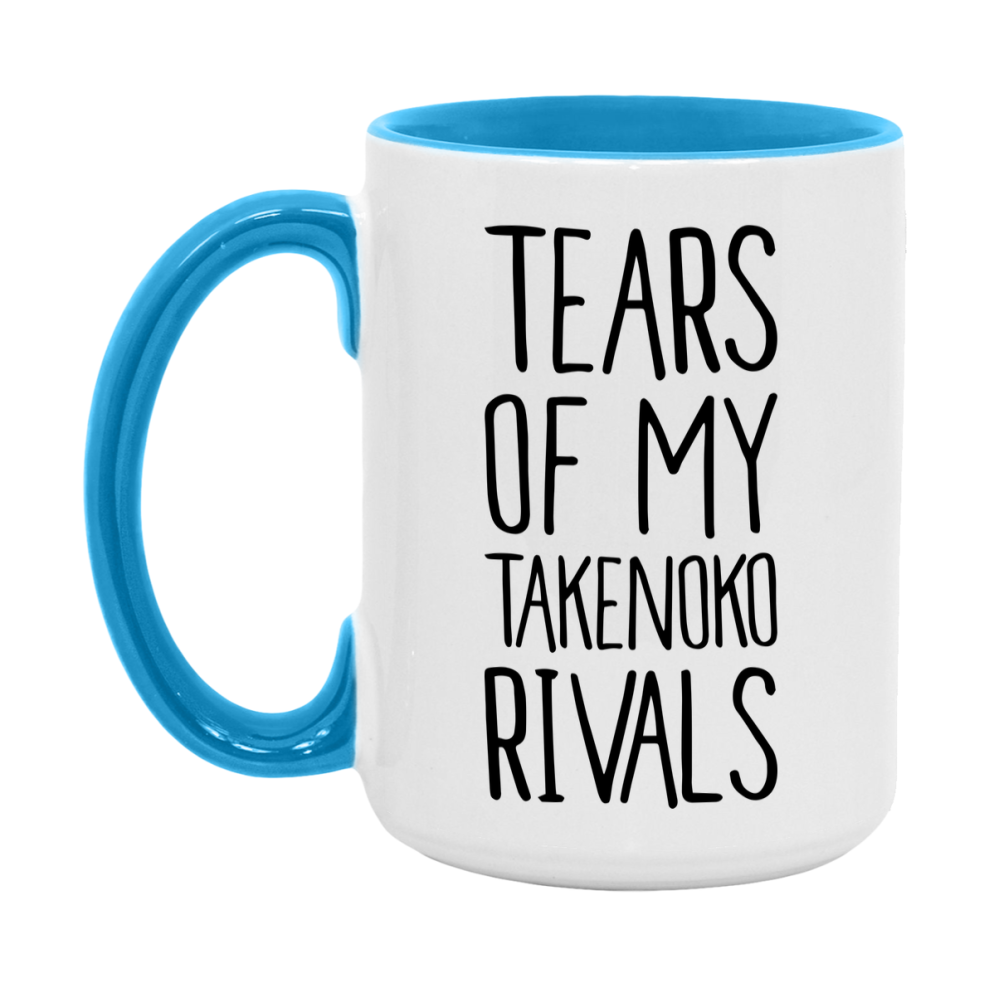 Funny Takenoko Gameboard Mug – Tears Of My Takenoko Rivals, 11Oz Or 15Oz White Ceramic Coffee Cup Gift