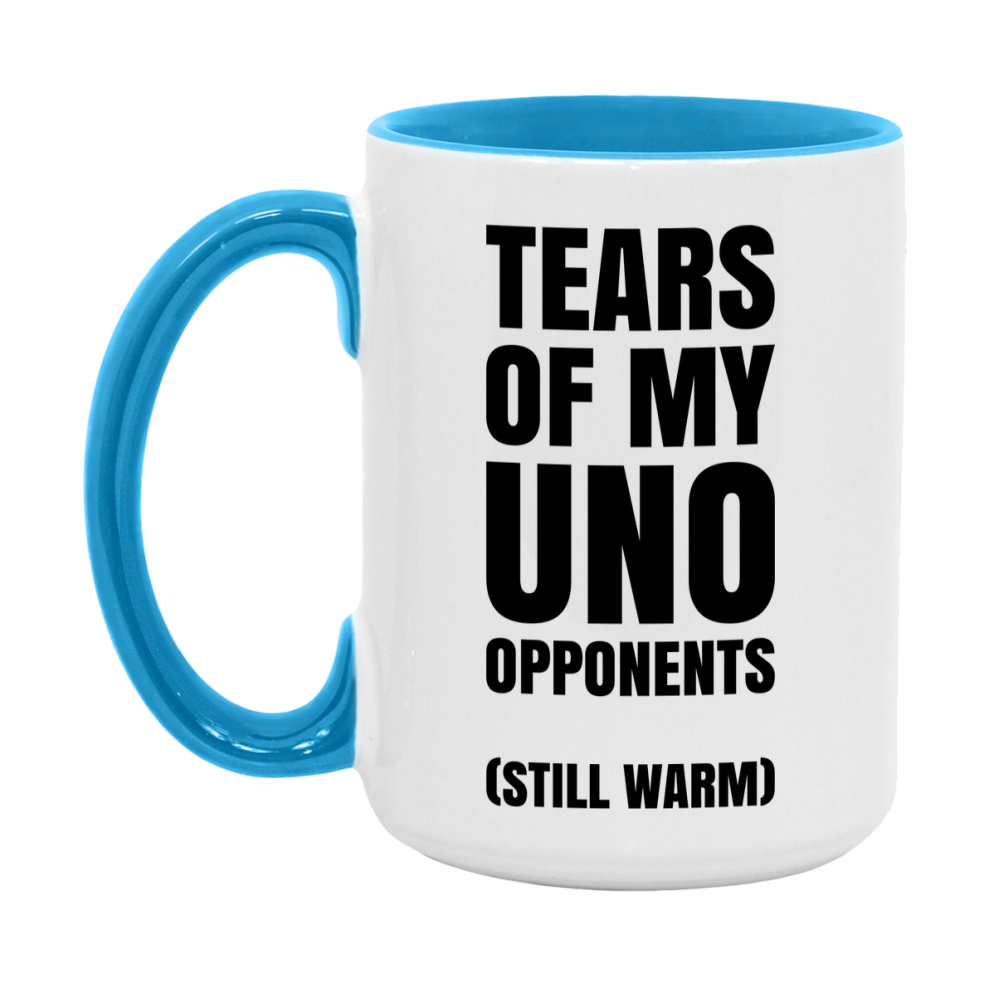 Board Game Gift – Tears Of My Uno Opponents Mug, 11Oz Or 15Oz White Ceramic Coffee Cup
