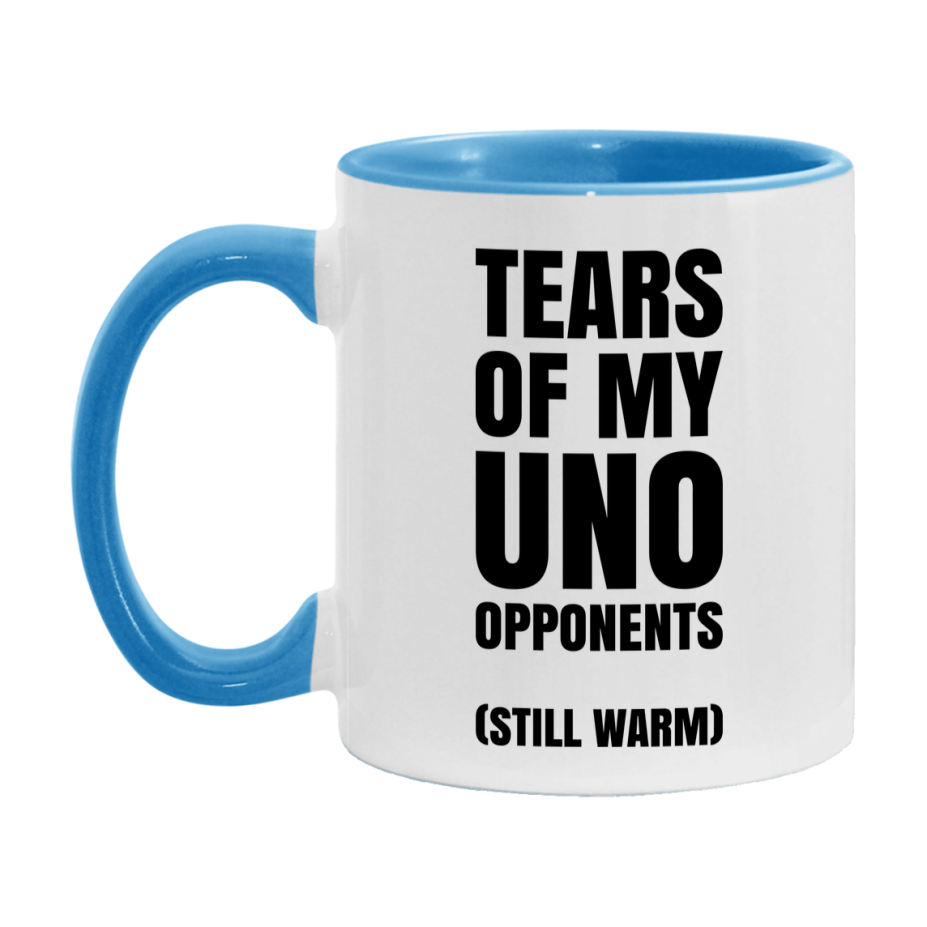 Board Game Gift – Tears Of My Uno Opponents Mug, 11Oz Or 15Oz White Ceramic Coffee Cup