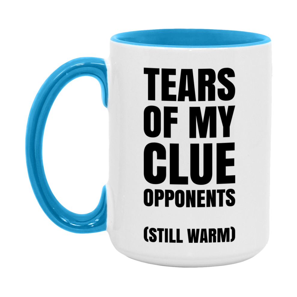 Board Game Gift – Tears Of My Clue Opponents Mug, 11Oz Or 15Oz White Ceramic Coffee Cup