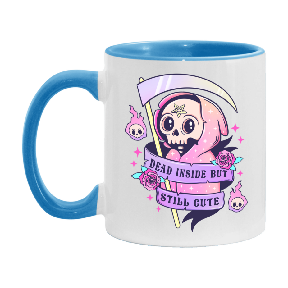 Funny Halloween Coffee Mug, White Ceramic Halloween Coffee Cup 11Oz Or 15Oz