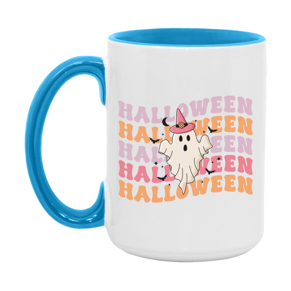Funny Halloween Coffee Mug, White Ceramic Halloween Coffee Cup 11Oz Or 15Oz