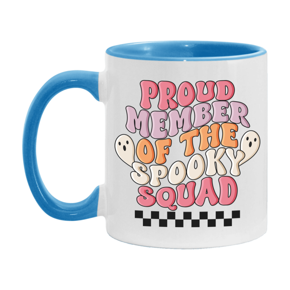 Funny Halloween Coffee Mug, White Ceramic Halloween Coffee Cup 11Oz Or 15Oz