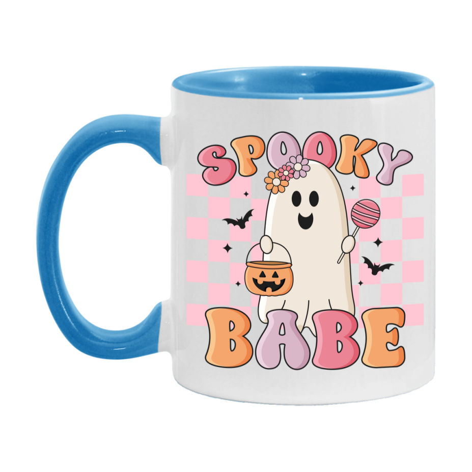 Funny Halloween Coffee Mug, White Ceramic Halloween Coffee Cup 11Oz Or 15Oz