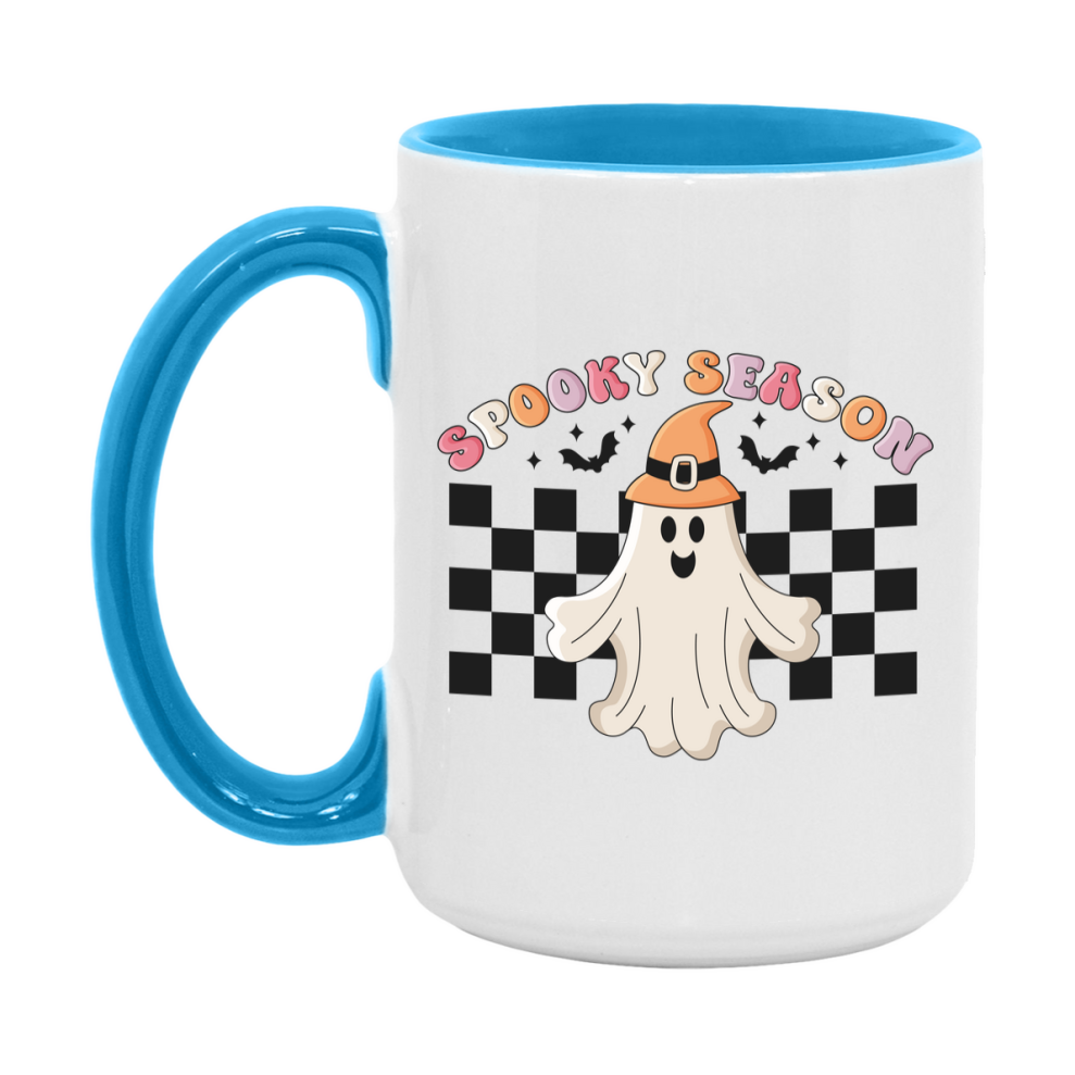 Funny Halloween Coffee Mug, White Ceramic Halloween Coffee Cup 11Oz Or 15Oz