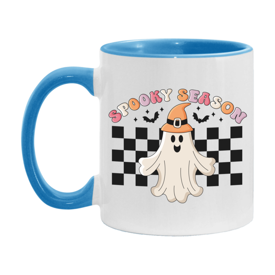 Funny Halloween Coffee Mug, White Ceramic Halloween Coffee Cup 11Oz Or 15Oz
