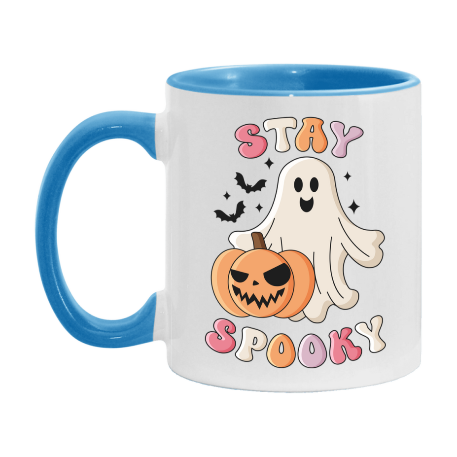 Funny Halloween Coffee Mug, White Ceramic Halloween Coffee Cup 11Oz Or 15Oz