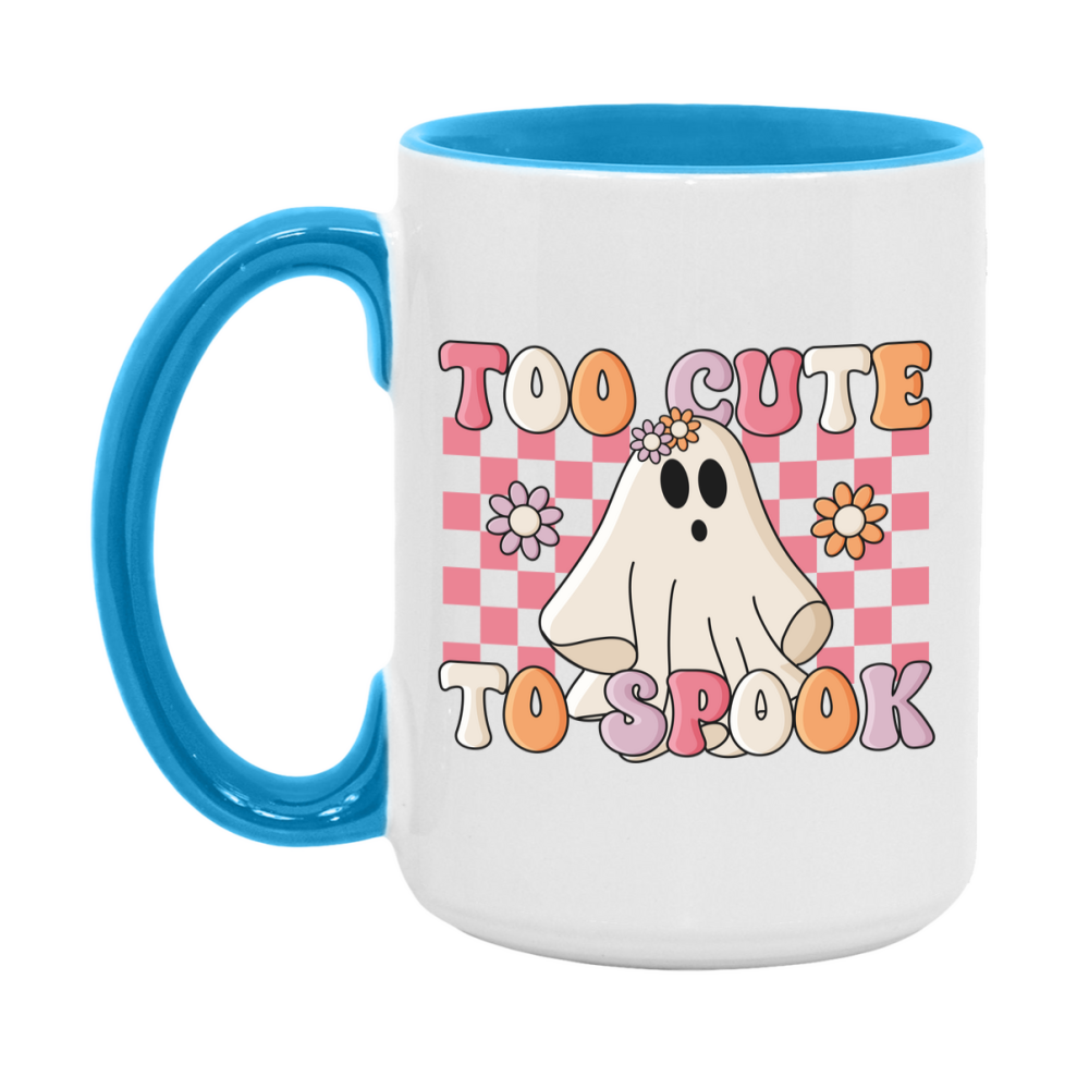 Funny Halloween Coffee Mug, White Ceramic Halloween Coffee Cup 11Oz Or 15Oz