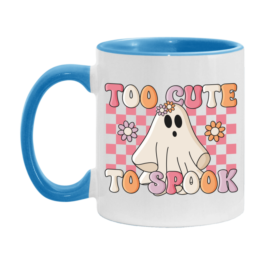 Funny Halloween Coffee Mug, White Ceramic Halloween Coffee Cup 11Oz Or 15Oz