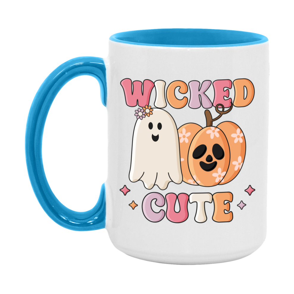 Funny Halloween Coffee Mug, White Ceramic Halloween Coffee Cup 11Oz Or 15Oz