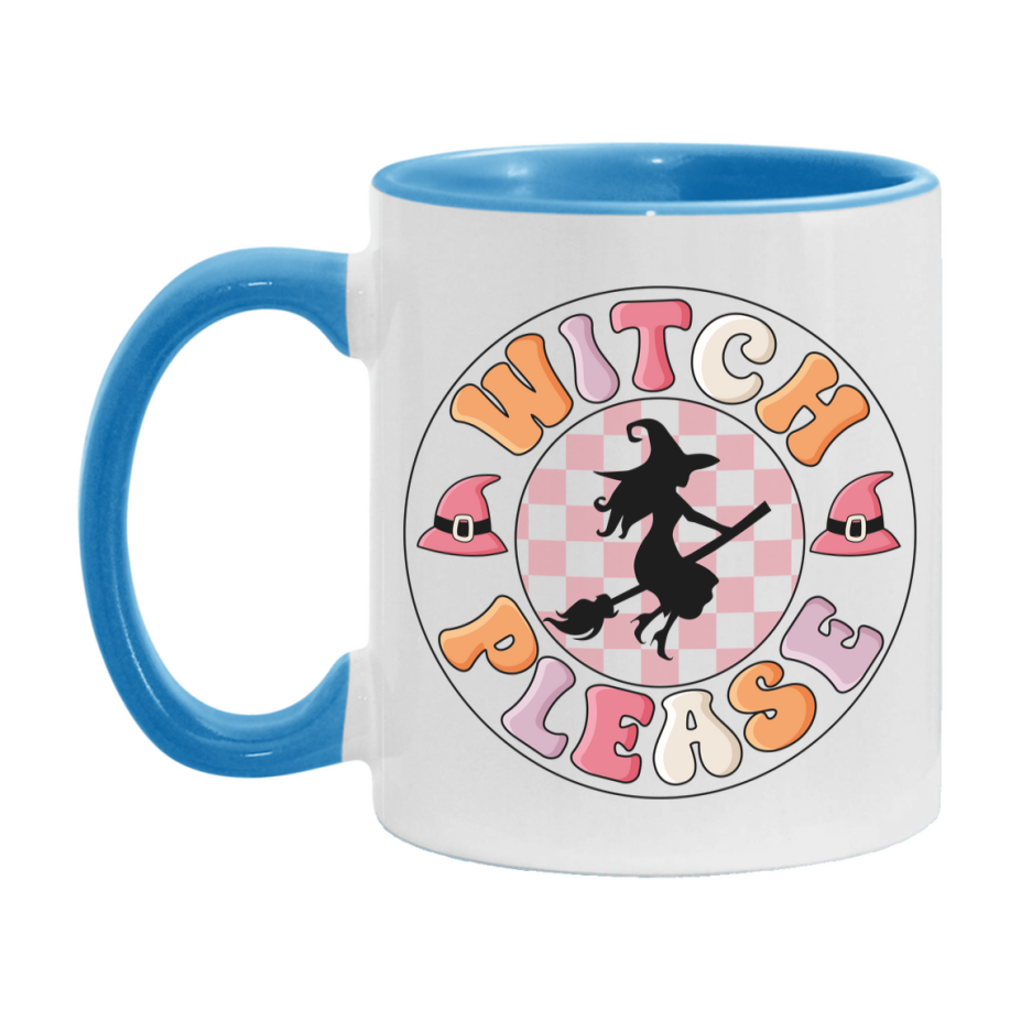 Funny Halloween Coffee Mug, White Ceramic Halloween Coffee Cup 11Oz Or 15Oz