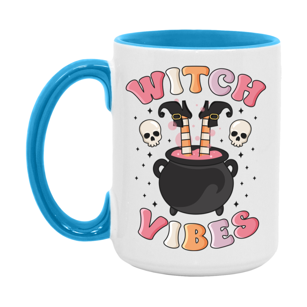 Funny Halloween Coffee Mug, White Ceramic Halloween Coffee Cup 11Oz Or 15Oz