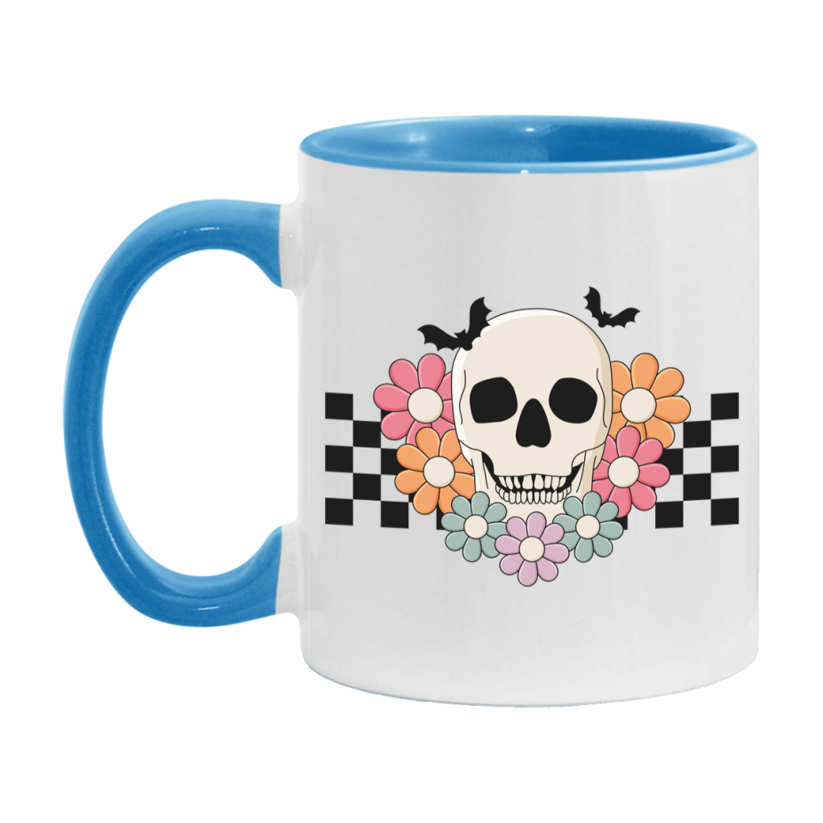 Funny Halloween Coffee Mug, White Ceramic Halloween Coffee Cup 11Oz Or 15Oz
