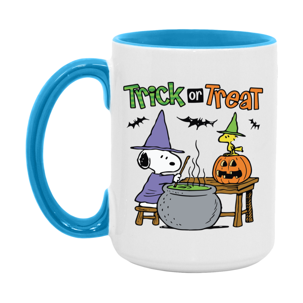 Peanuts Snoopy Halloween Mug, Snoopy Coffee Cup, Cute Halloween Coffee Mug, 11Oz Or 15Oz Ceramic