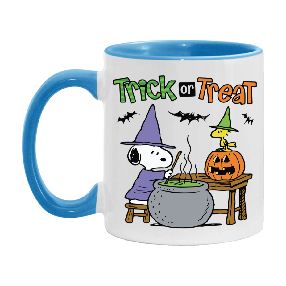 Peanuts Snoopy Halloween Mug, Snoopy Coffee Cup, Cute Halloween Coffee Mug, 11Oz Or 15Oz Ceramic
