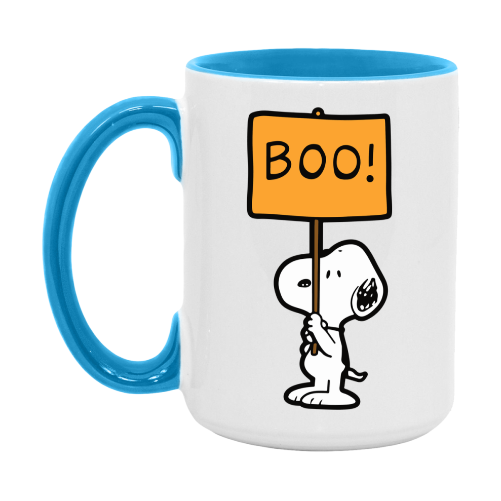 Peanuts Snoopy Halloween Mug, Snoopy Coffee Cup, Cute Halloween Coffee Mug, 11Oz Or 15Oz Ceramic