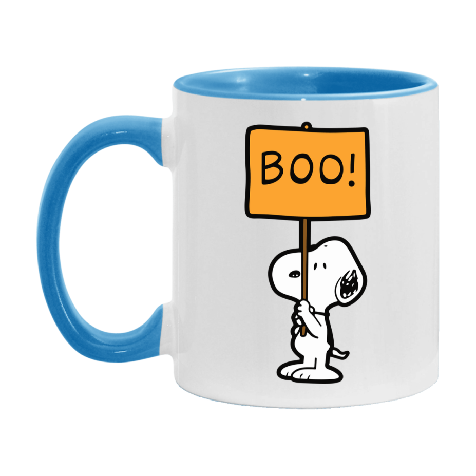 Peanuts Snoopy Halloween Mug, Snoopy Coffee Cup, Cute Halloween Coffee Mug, 11Oz Or 15Oz Ceramic