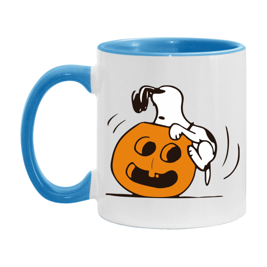 Peanuts Snoopy Halloween Mug, Snoopy Coffee Cup, Cute Halloween Coffee Mug, 11Oz Or 15Oz Ceramic