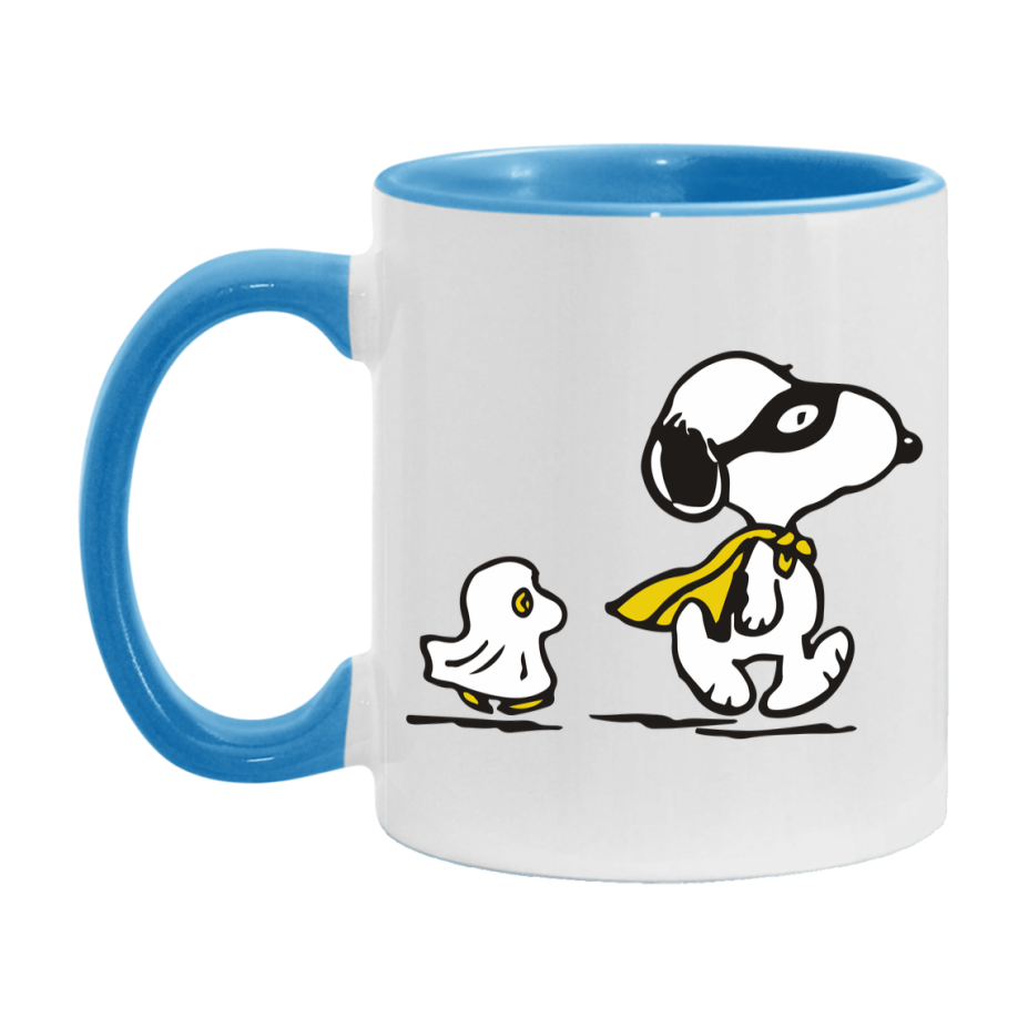 Peanuts Snoopy Halloween Mug, Snoopy Coffee Cup, Cute Halloween Coffee Mug, 11Oz Or 15Oz Ceramic