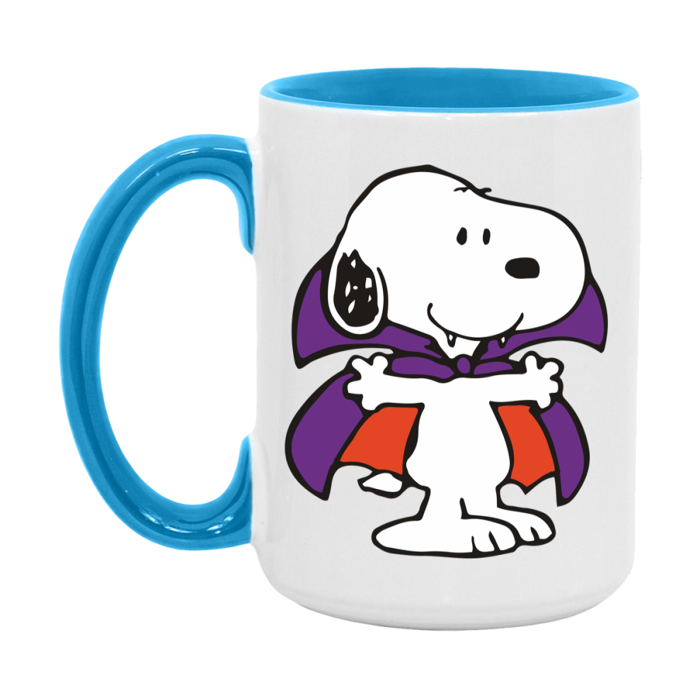Peanuts Snoopy Halloween Mug, Snoopy Coffee Cup, Cute Halloween Coffee Mug, 11Oz Or 15Oz Ceramic