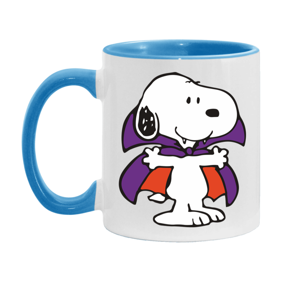 Peanuts Snoopy Halloween Mug, Snoopy Coffee Cup, Cute Halloween Coffee Mug, 11Oz Or 15Oz Ceramic