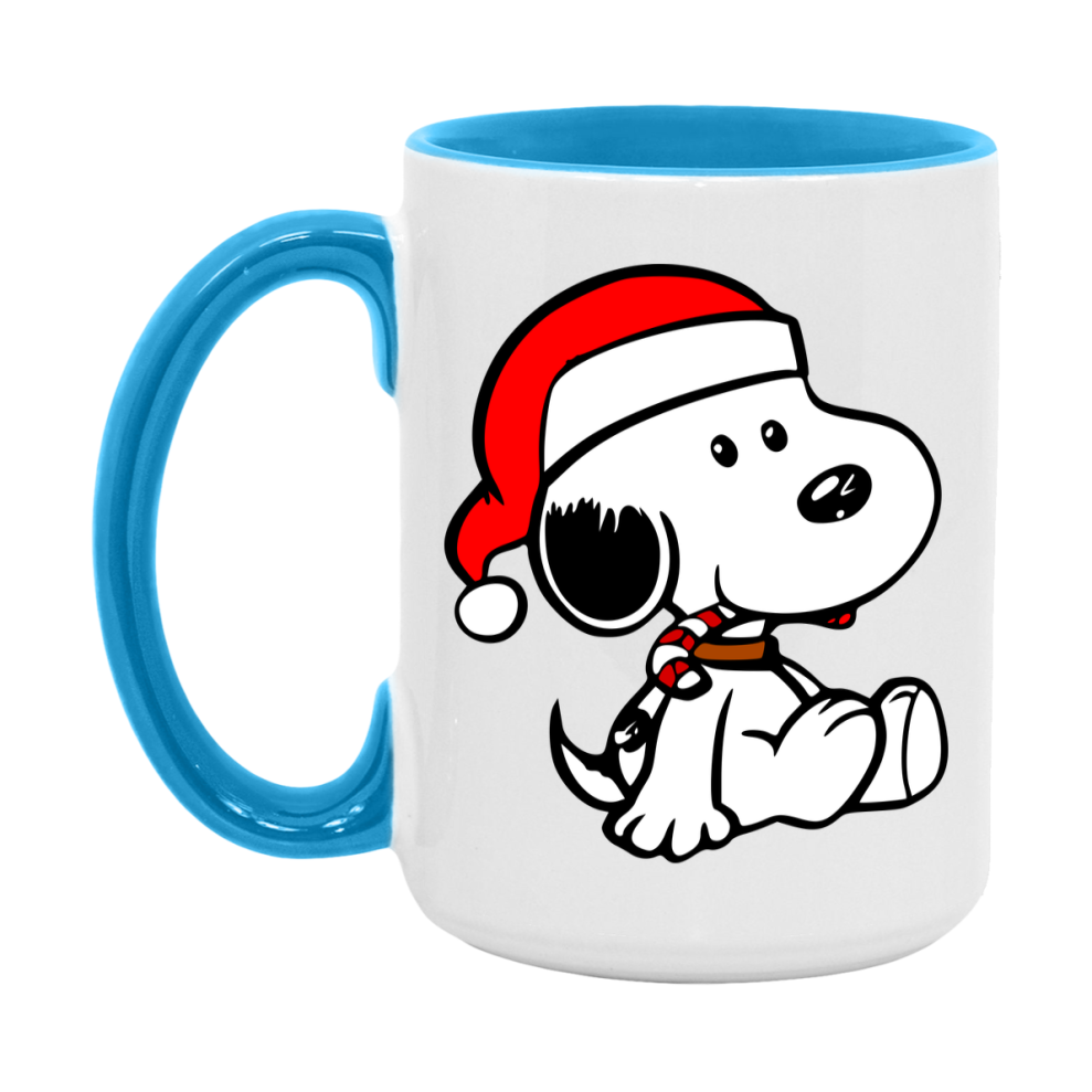 Peanuts Gang Christmas Mug, Snoopy Charlie Brown Holiday Coffee Cup, Ceramic Christmas Mug 11Oz Or 15Oz