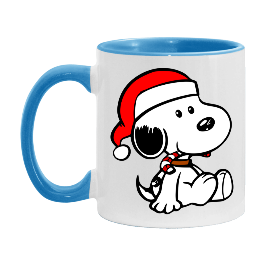 Peanuts Gang Christmas Mug, Snoopy Charlie Brown Holiday Coffee Cup, Ceramic Christmas Mug 11Oz Or 15Oz