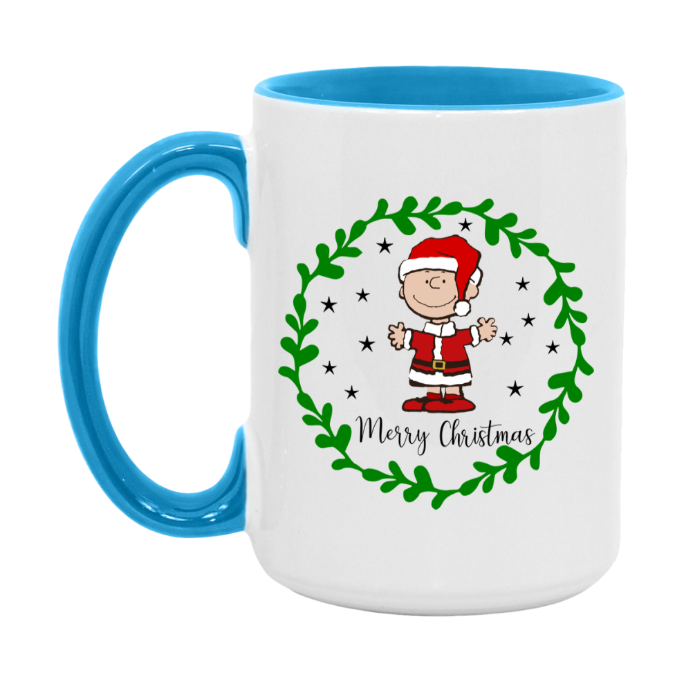 Peanuts Gang Christmas Mug, Snoopy Charlie Brown Holiday Coffee Cup, Ceramic Christmas Mug 11Oz Or 15Oz