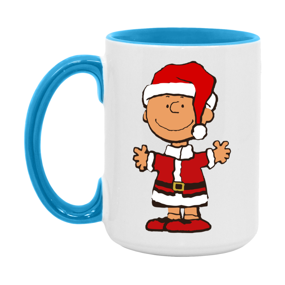Peanuts Gang Christmas Mug, Snoopy Charlie Brown Holiday Coffee Cup, Ceramic Christmas Mug 11Oz Or 15Oz