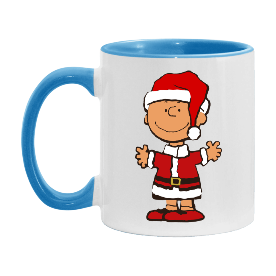 Peanuts Gang Christmas Mug, Snoopy Charlie Brown Holiday Coffee Cup, Ceramic Christmas Mug 11Oz Or 15Oz