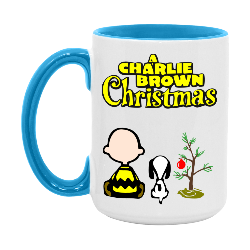 Peanuts Gang Christmas Mug, Snoopy Charlie Brown Holiday Coffee Cup, Ceramic Christmas Mug 11Oz Or 15Oz