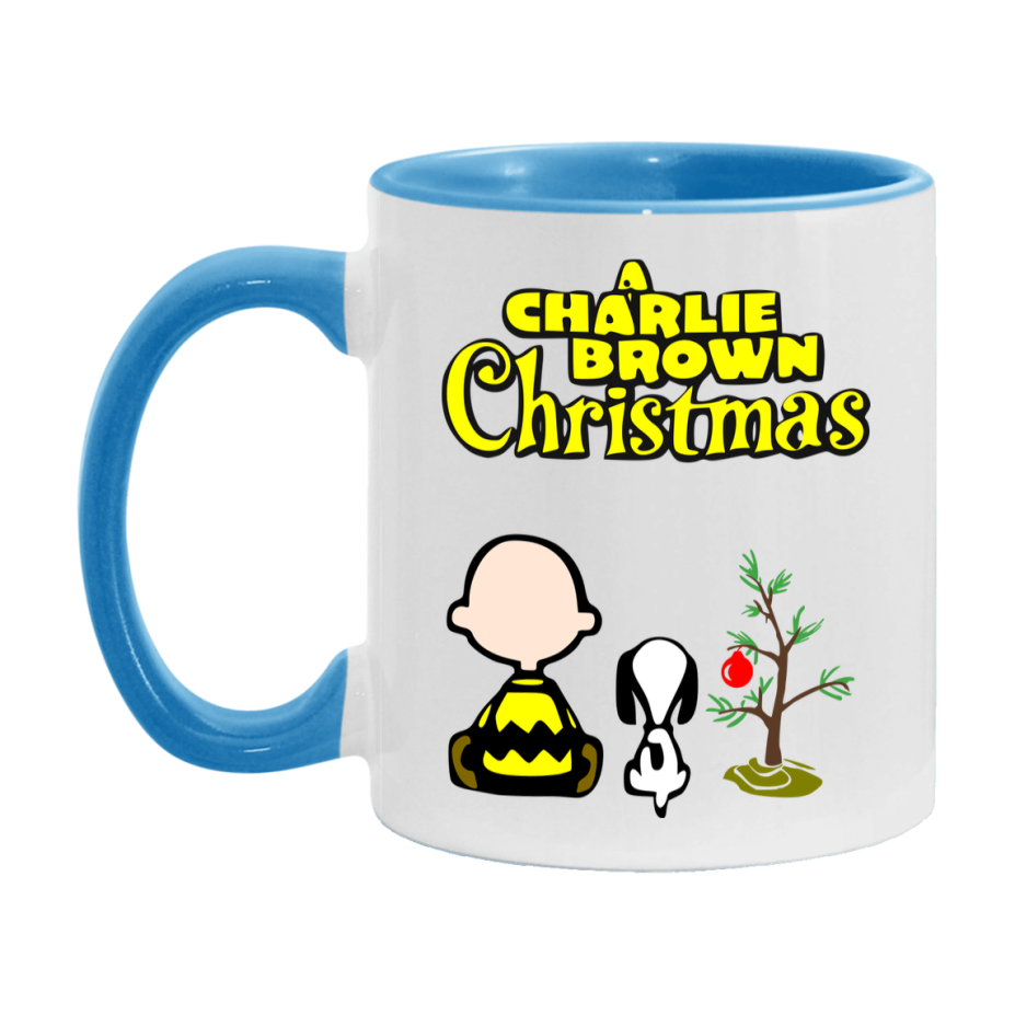 Peanuts Gang Christmas Mug, Snoopy Charlie Brown Holiday Coffee Cup, Ceramic Christmas Mug 11Oz Or 15Oz
