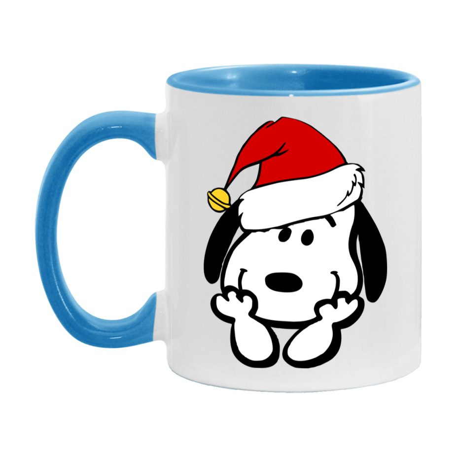 Peanuts Gang Christmas Mug, Snoopy Charlie Brown Holiday Coffee Cup, Ceramic Christmas Mug 11Oz Or 15Oz