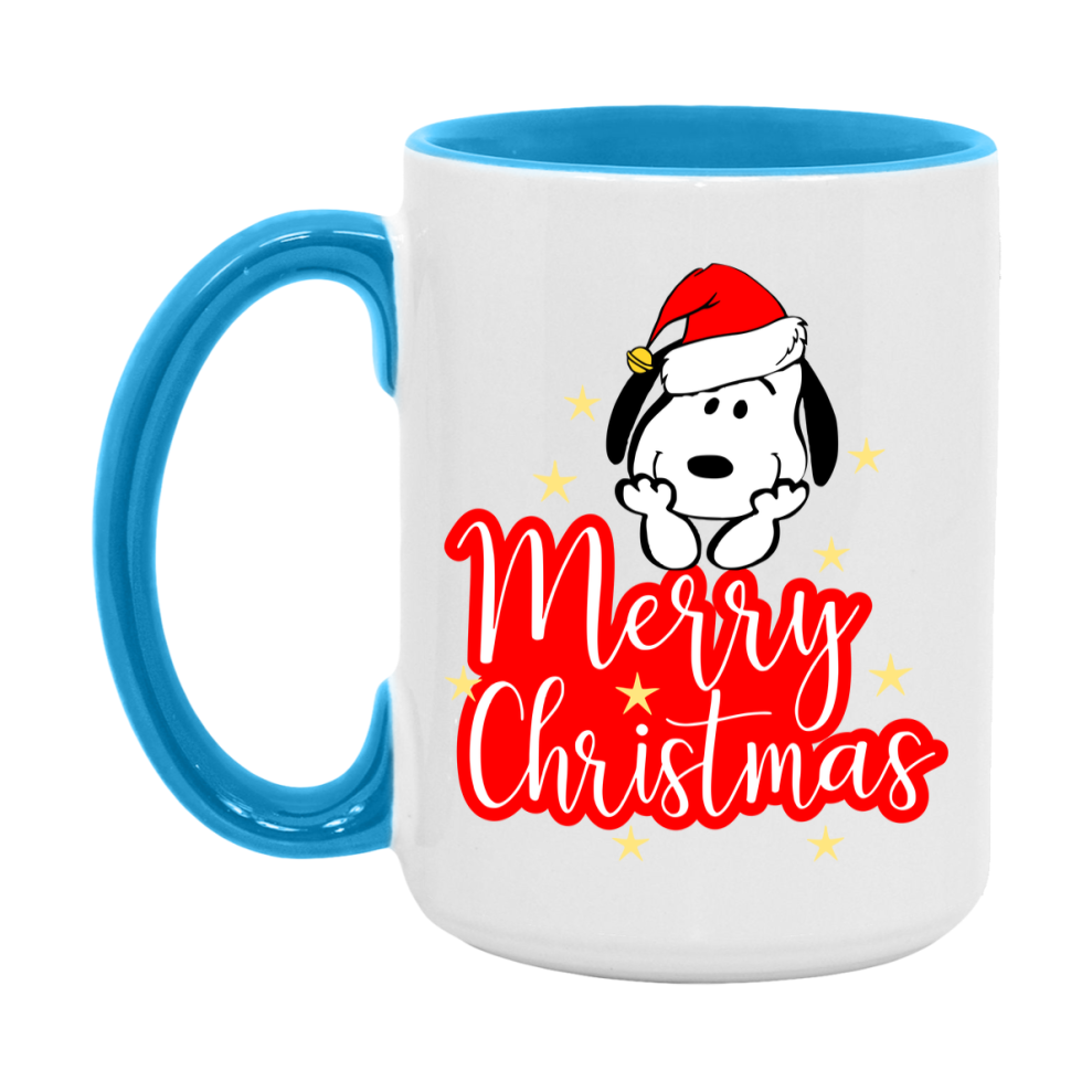 Peanuts Gang Christmas Mug, Snoopy Charlie Brown Holiday Coffee Cup, Ceramic Christmas Mug 11Oz Or 15Oz