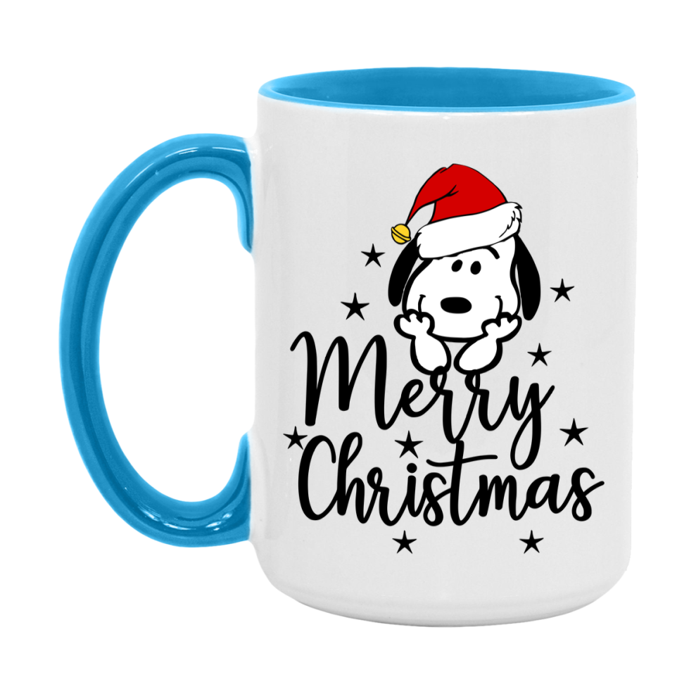 Peanuts Gang Christmas Mug, Snoopy Charlie Brown Holiday Coffee Cup, Ceramic Christmas Mug 11Oz Or 15Oz