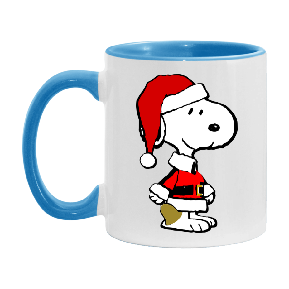 Peanuts Gang Christmas Mug, Snoopy Charlie Brown Holiday Coffee Cup, Ceramic Christmas Mug 11Oz Or 15Oz