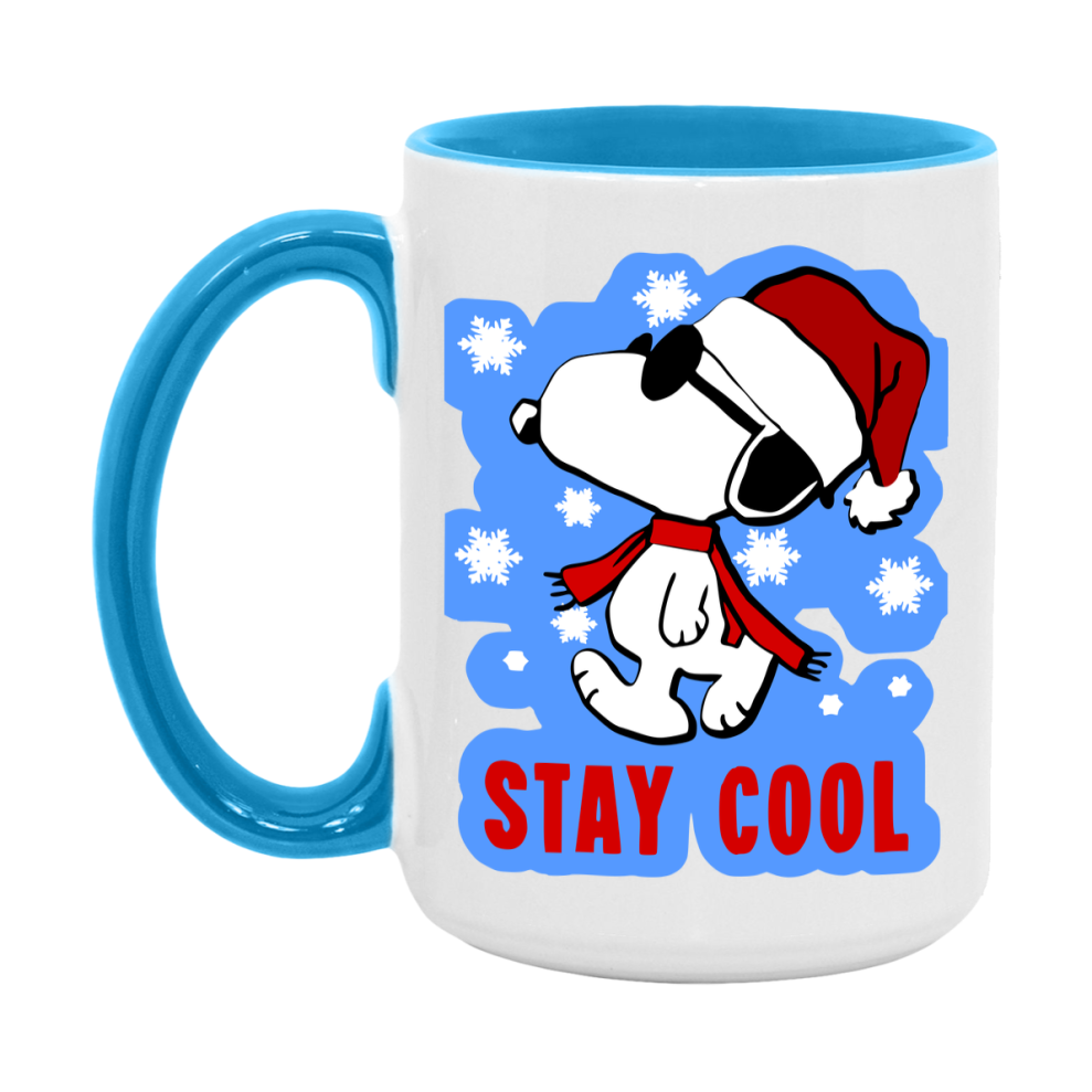 Peanuts Gang Christmas Mug, Snoopy Charlie Brown Holiday Coffee Cup, Ceramic Christmas Mug 11Oz Or 15Oz