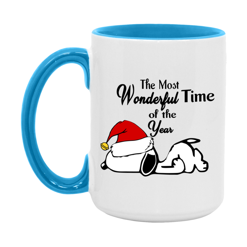 Peanuts Gang Christmas Mug, Snoopy Charlie Brown Holiday Coffee Cup, Ceramic Christmas Mug 11Oz Or 15Oz