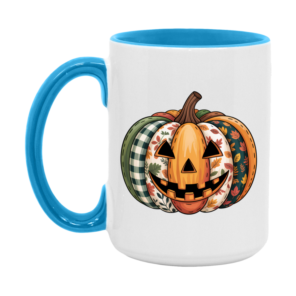 In Love With Fall Coffee Mug, Cozy Cute Autumn Coffee Cup, 11Oz Or 15Oz White Ceramic Mug