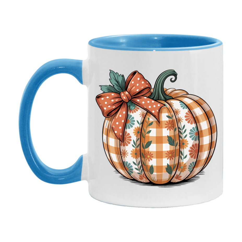 In Love With Fall Coffee Mug, Cozy Cute Autumn Coffee Cup, 11Oz Or 15Oz White Ceramic Mug