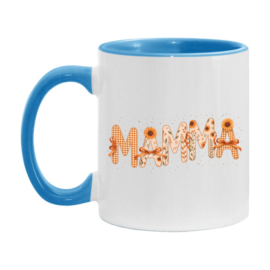 In Love With Fall Coffee Mug, Cozy Cute Autumn Coffee Cup, 11Oz Or 15Oz White Ceramic Mug