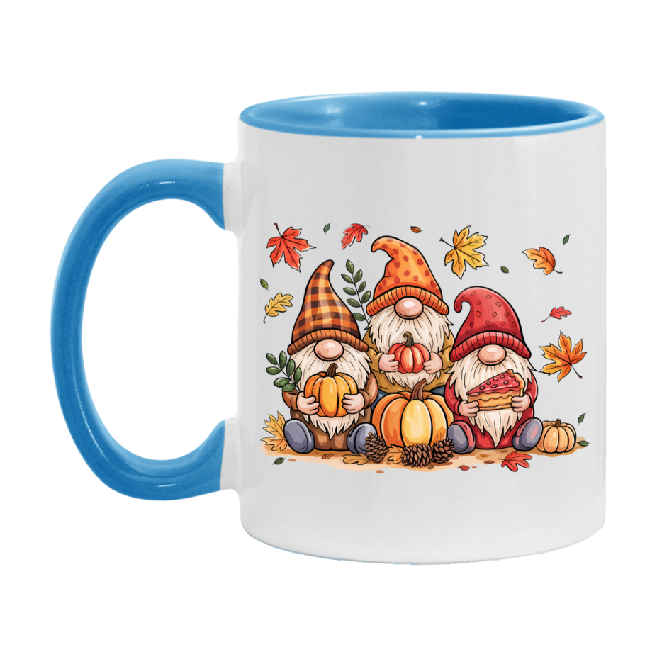 In Love With Fall Coffee Mug, Cozy Cute Autumn Coffee Cup, 11Oz Or 15Oz White Ceramic Mug