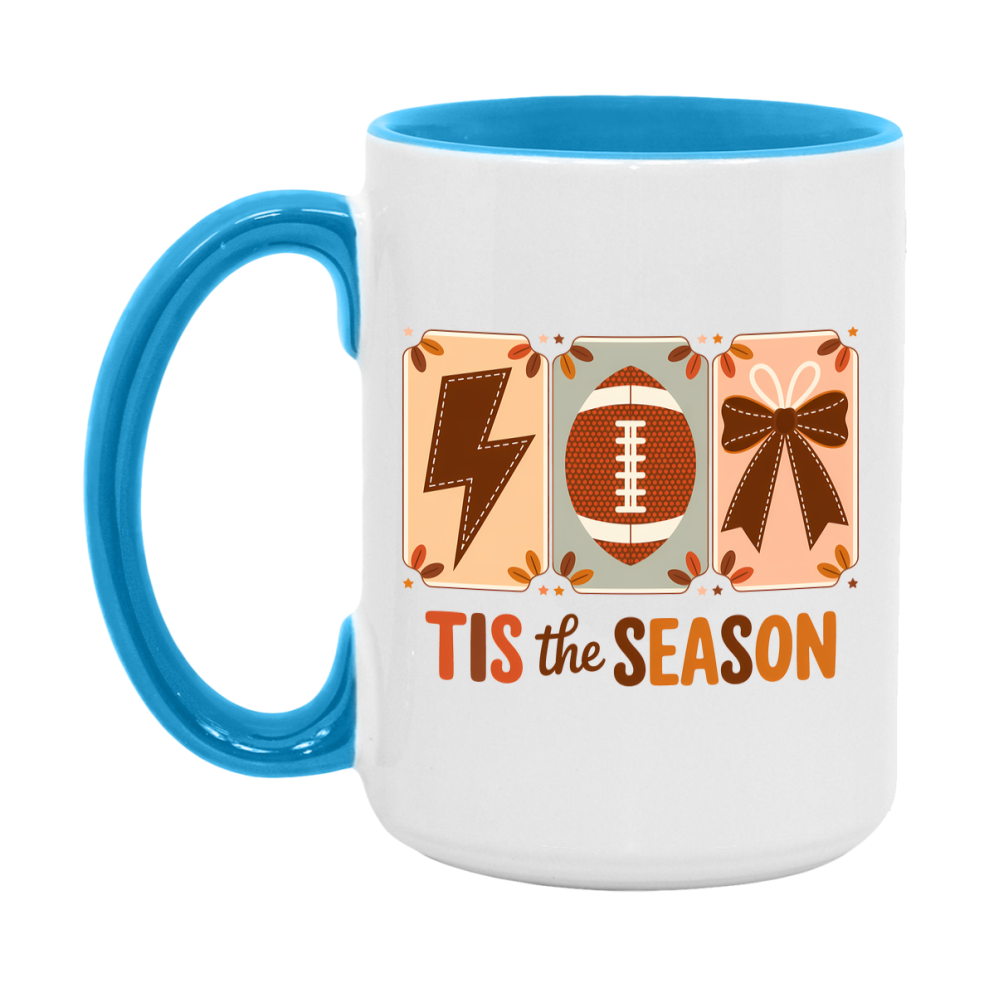 In Love With Fall Coffee Mug, Cozy Cute Autumn Coffee Cup, 11Oz Or 15Oz White Ceramic Mug